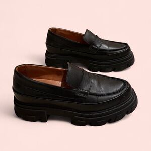 Ganni chunky loafers
